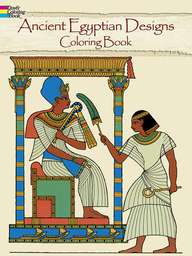 Ancient Egyptian Designs - Coloring Book    