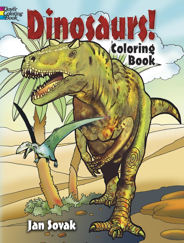 Dinosaurs! - Coloring Book    